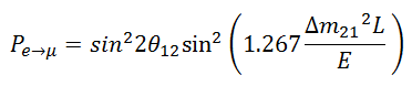 Neutrino mixing formula